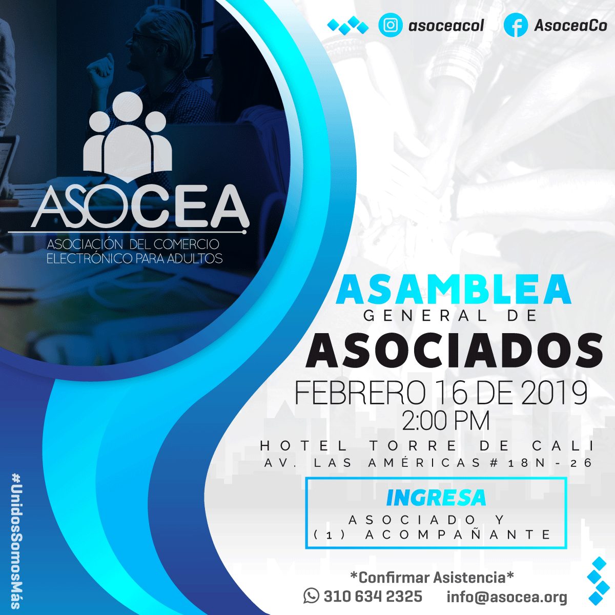 Asamblea general de Asociados ASOCEA MaJu Studios