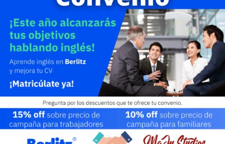 Convenio Berlitz Academia de Idiomas y MaJu Studios Convenios