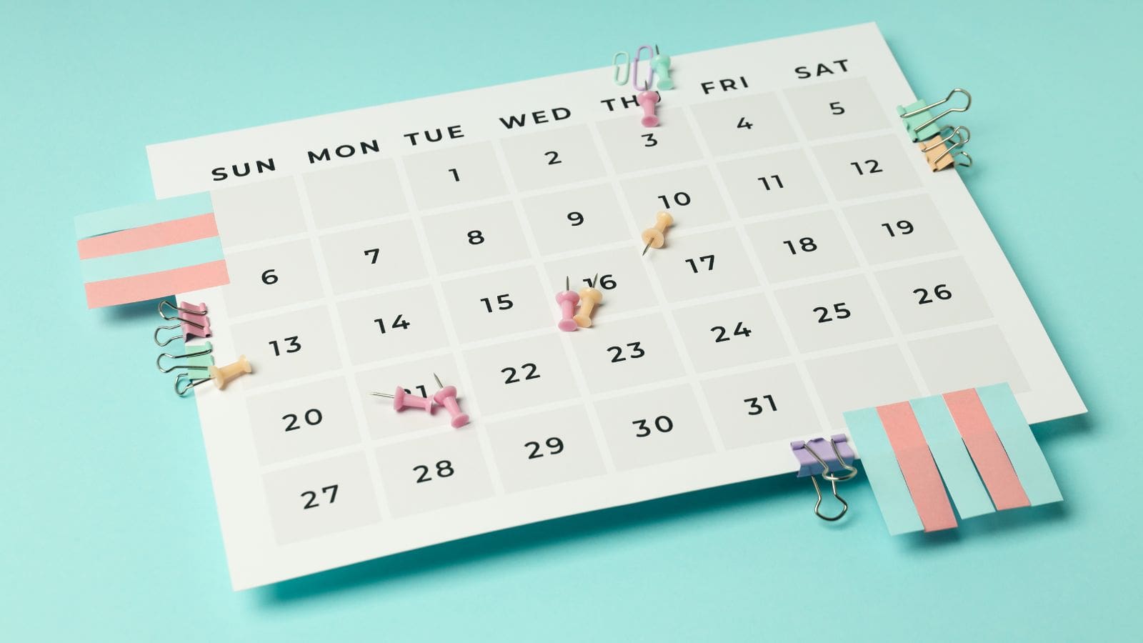 Calendario planes de trabajo MaJu Studios